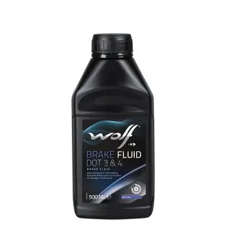 8307706 Тормозная жидкость DOT3&4 (0.5L) WOLF подбор по vin на Brocar