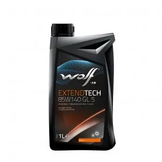 8304606 EXTENDTECH 85W140 GL 5 1Lx12 WOLF підбір по vin на Brocar