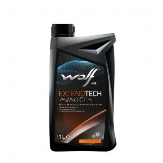 8303302 EXTENDTECH 75W90 GL 5 1Lx12 WOLF підбір по vin на Brocar