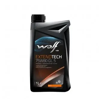 8303807 EXTENDTECH 75W80 GL 5 1Lx12 WOLF подбор по vin на Brocar