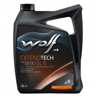 8303500 EXTENDTECH 75W90 GL 5 5Lx4 WOLF підбір по vin на Brocar