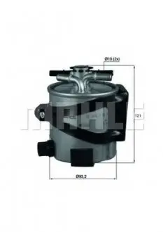 KLH4417 Топливный фильтр MAHLE / KNECHT подбор по vin на Brocar