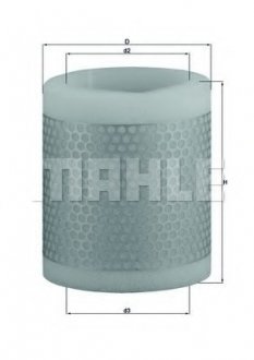 LX124 Воздушный фильтр MAHLE / KNECHT подбор по vin на Brocar