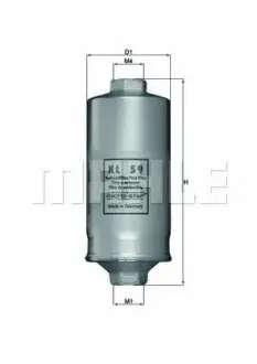KL59 A_Фильтр топливный Mahle Ford MAHLE / KNECHT подбор по vin на Brocar