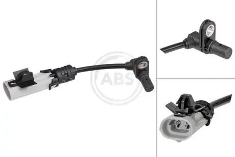 31872 CZUJNIK ABS OPEL ANTARA 10- PRZÓD A.B.S. підбір по vin на Brocar