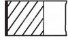 Кольца поршневые Citroen Berlingo 1.8D 96-02 (80.50mm/+0.5) (1.98-2-3) 011 54 N1