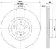 8DD355132011 Tarcza ham. malow. prz. VW HELLA підбір по vin на Brocar