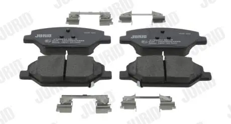 573839J KLOCKI HAM./PRZ/ FIAT 500 1.4 16V 07- JURID подбор по vin на Brocar