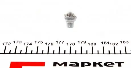 003734100000 Автолампа Magneti Marelli 003734100000 B2,4W B8,3d 1,2 W прозрачная MAGNETI MARELLI подбор по vin на Brocar