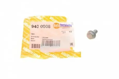 9400008 Болт (M8x1.25x16mm) AUTOTECHTEILE подбор по vin на Brocar