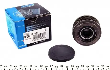 301043 Шкив генератора VW LT/T4 2.5 TDI 90-03 IJS GROUP підбір по vin на Brocar