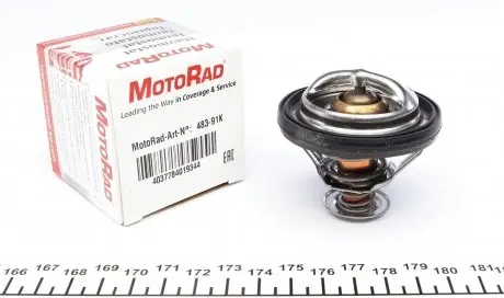 48391K Термостат Volvo S80/V50/C70 2.4-2.5T 04- (91°C) MOTORAD підбір по vin на Brocar