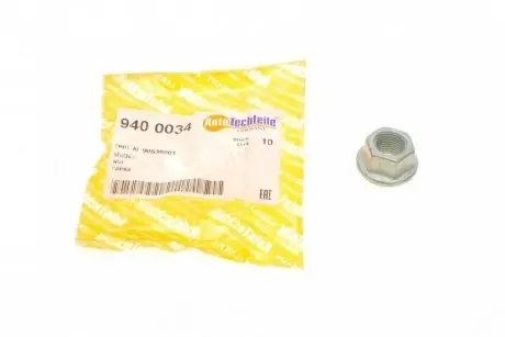 9400034 Гайка MB Sprinter 96-06/VW LT 95-06 (M14x1.5) AUTOTECHTEILE подбор по vin на Brocar