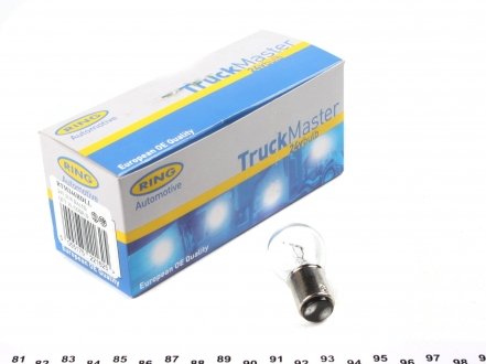RTM346HDLL Автолампа P21W 24V 21W BA15d (SBC) Truckmaster Heavy Duty/Long Life Ring підбір по vin на Brocar