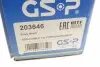 203646 Полуось (передняя) Citroen C4/C5/Peugeot 3008/5008 13- (L) (28x37/622) GSP підбір по vin на Brocar