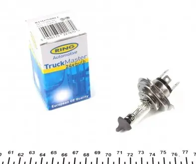 RTM475HDLL Автолампа H4 24V 75/70W P43t Truckmaster Heavy Duty/Long Life Ring підбір по vin на Brocar