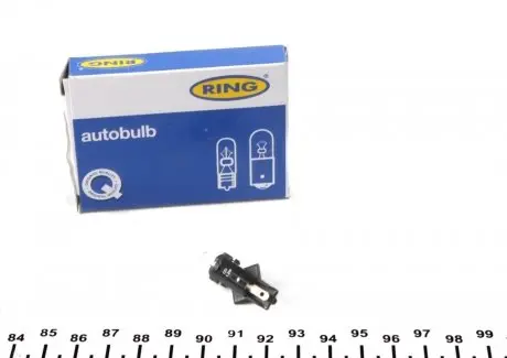 R509TLBK Автолампа 12V 1.2W BG8.5 - 5.5D Black (в прикурювач) Ring підбір по vin на Brocar