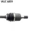 VKJC6859 Приводная полуось SKF підбір по vin на Brocar