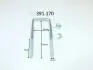 99391170 STRZEMIĘ RESORU NISSAN NAVARA 2,5-3,0 05- 170X63 GWINT M14X70MM CS Germany підбір по vin на Brocar