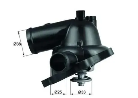 TM2395 Термостат AUDI/VW A6/A8/Q7/Touareg \'4.2FSI\'06-18 MAHLE / KNECHT підбір по vin на Brocar