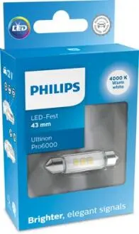 11866WU60X1 Автолампа світлодіодна PHILIPS підбір по vin на Brocar