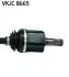 VKJC8665 Піввісь SKF підбір по vin на Brocar