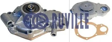 65528 Насос водяний Renault 18 2.0/2.1D/TD -86; Espace 2.0/2.2/2.0D/TD -91;Master 2.5D RUVILLE підбір по vin на Brocar