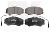 Гальмівні колодки передні (19.4mm) Citroen C25 2.5TD 87- ;Ducato -94;J5 (Lucas) 229954