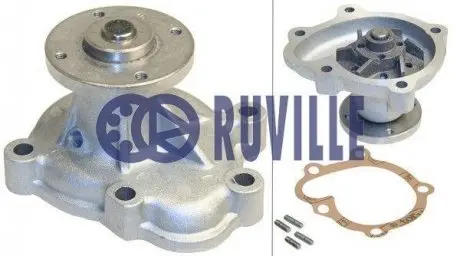 65322 Насос водяний Opel Astra 1.7TD 92-; Corsa A 1.5D/TD M804795-M909999;Corsa B 1.7D RUVILLE підбір по vin на Brocar
