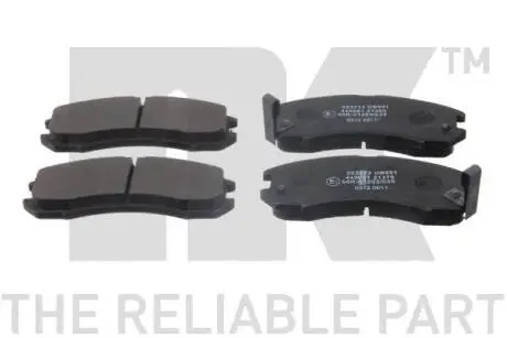 223213 Тормозные колодки передние (15.0mm)FordProbe;Mazda626 2.0,2.2i,2.0D 09/87-08/91 NK подбор по vin на Brocar
