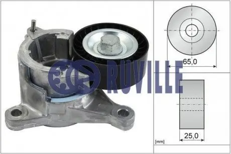 55951 Ролик натяжитель поликлиневого ремня Peugeot,Citroen,Fiat 1.8/2.0 16V 00- 205 RUVILLE подбор по vin на Brocar