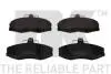 Тормозные колодки передние (17.5mm) Ford Sierra 82-;Skoda Favorit,Felicia 89- 229958