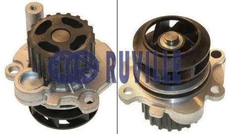 65443 Насос водяний Audi A3 1.9TDI 97-; Skoda Octavia 1.9D/TDI, VW Golf IV 1.9TDI RUVILLE підбір по vin на Brocar