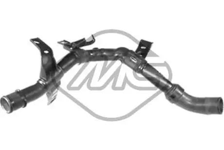 03198 Металевий патрубок системи охолодження Citroen Berlingo,Peugeot 1.6 2008- METALCAUCHO підбір по vin на Brocar