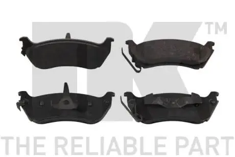 223343 Тормозные колодки задние (140x16.6mm) Mercedes W203 C-class, W163 M-class NK подбор по vin на Brocar