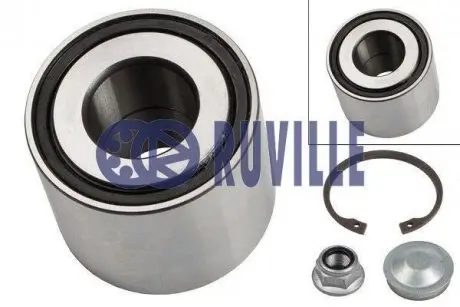 5558 Комплект підшипників задній Renault Laguna 93 -, Express, Kangoo (без ABS) RUVILLE підбір по vin на Brocar