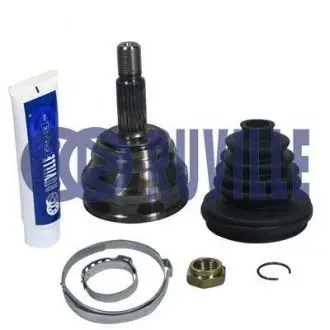 75408S ШРУС зовнішній VW Passat / Audi 80/100 1.9/2.0/2.2/2.3 (5 циліндрів) 83-87 RUVILLE підбір по vin на Brocar