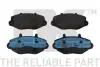 Гальмівні колодки передні (19.0 mm) Ford Transit 91- (диск 15") (Lucas) 222522