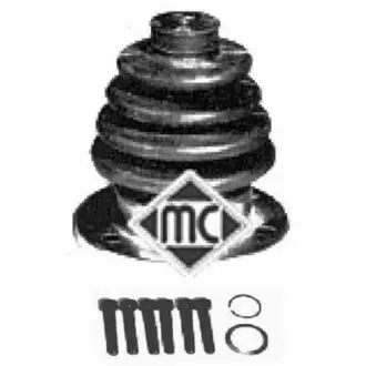 01455 Пыльник ШРУСа (внутр.,компл.,правый) VW Golf Passat Polo Audi 1.8 83-91 METALCAUCHO подбор по vin на Brocar