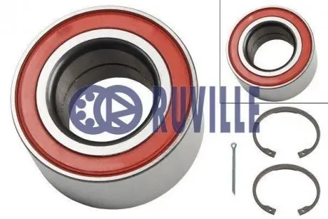 5326 Комплект підшипників передній Opel Vectra 1.8 16V/ 2.0 16V/ 2.5 V6 96- RUVILLE підбір по vin на Brocar