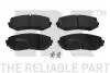 225220 Тормозные колодки передние (16.3mm) Suzuki Grand Vitara 1.9DDiS 10/05 NK підбір по vin на Brocar
