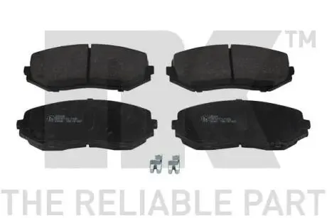 225220 Тормозные колодки передние (16.3mm) Suzuki Grand Vitara 1.9DDiS 10/05 NK подбор по vin на Brocar