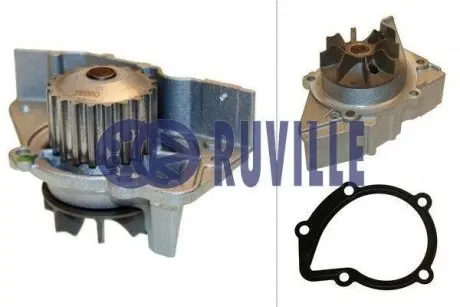65808 Насос водяний Fiat Ducato,Scudo 1.9TD 96-,Peugeot 806,Boxer,Citroen RUVILLE підбір по vin на Brocar