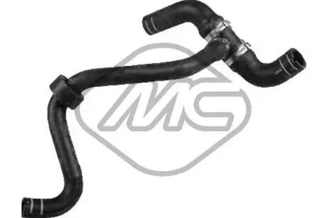 09349 Патрубок охолоджуючої рідини Fiat Doblo 1.3JTD,Opel Combo 1.3CDTI METALCAUCHO підбір по vin на Brocar