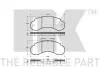 Гальмівні колодки передні (14.0 mm) MB 100 87-91 (Bendix) (d=9мм) 223311