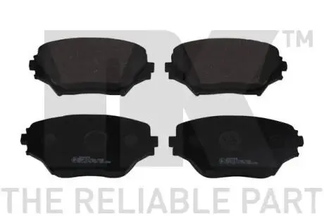 224555 Гальмівні колодки передні (17.5mm) Toyota RAV-4 1.8, 2.0 00- NK підбір по vin на Brocar
