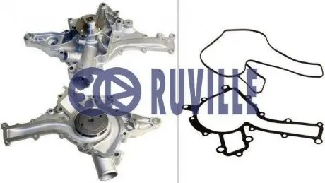 65119 Насос водяний Mercedes C,E-class 2.8-4.3 W202/203/210 97-03 RUVILLE підбір по vin на Brocar