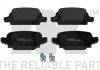 Гальмівні колодки задні (13.9mm) Opel Corsa,Combo,Tigra 00- 223630