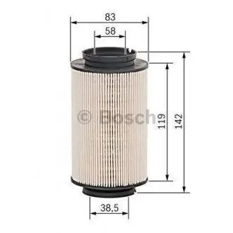 1457431715 Фільтр паливний Audi/Seat/VW/Skoda 1.9TDI, 2.0TDI,SDI 03- BOSCH підбір по vin на Brocar