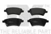Гальмівні колодки передні Fiat Sedici 06-, Suzuki Sx4 06- 225218